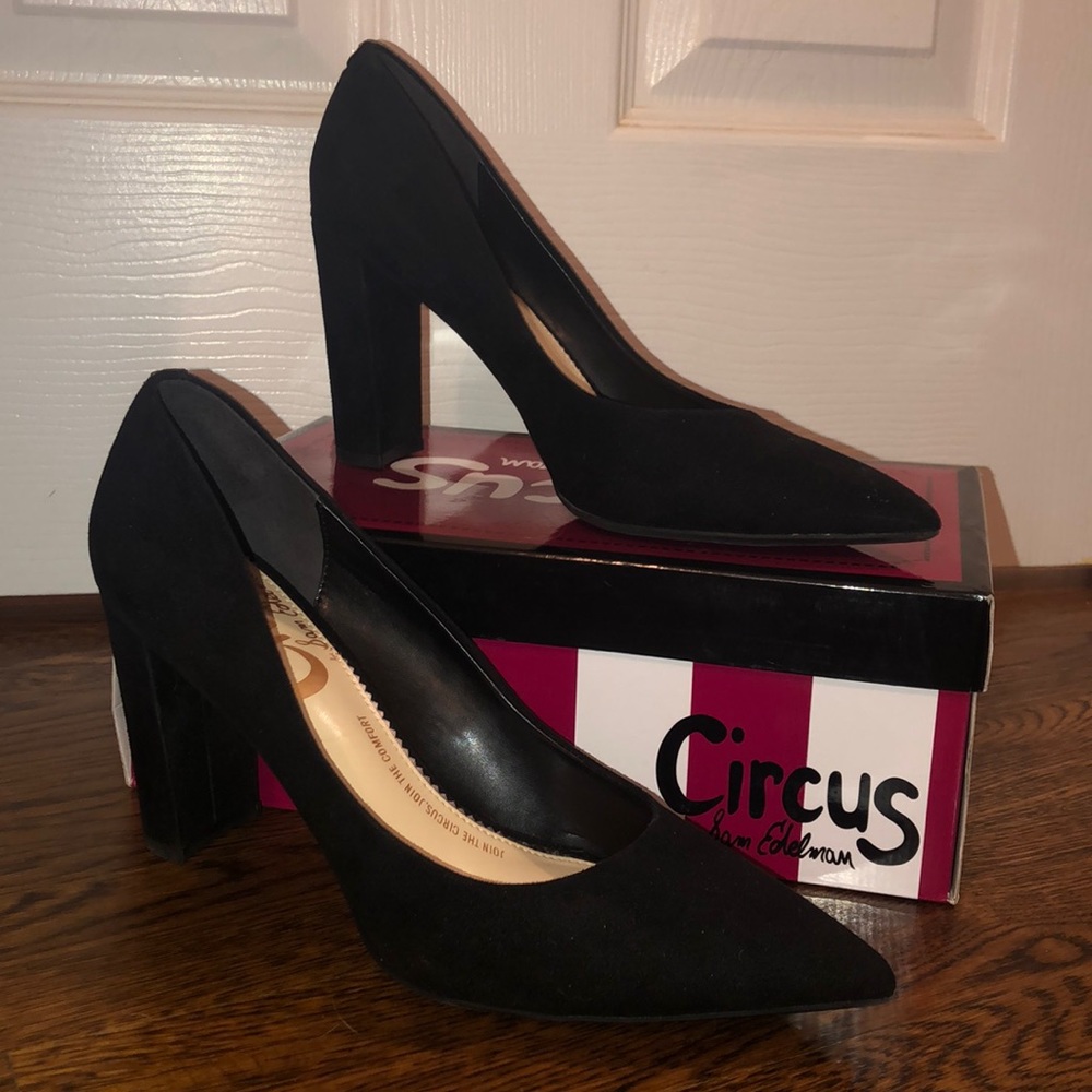 Circus by Sam Edelman Black Block Heels